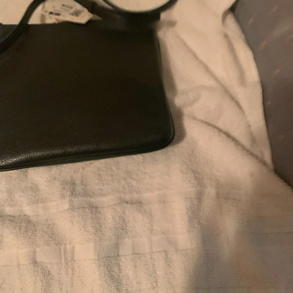 Michael Kors Black Leather Strap Bag - Picture 2 of 4